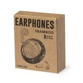 Auriculares Bluetooth con Estuche Bambú/Trigo