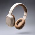Auriculares inalámbricos almohadillas en polipiel