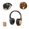 Auriculares inalámbricos de bambú y ABS