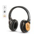Auriculares inalámbricos de bambú y ABS
