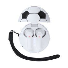 Auriculares 3W con estuche balón de fútbol Bla