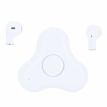 Auriculares Bluetooth con estuche spinner Bla