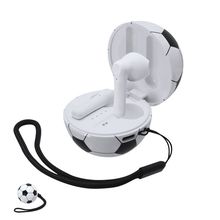 Auriculares 3W con estuche balón de fútbol