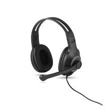 Auriculares Ajustables con Micrófono Gris