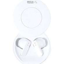 Auriculares Piedra Natural/ABS BT 5.3 Bla