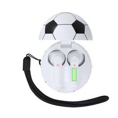 Auriculares 3W con estuche balón de fútbol | Area 3 | 3 x 20