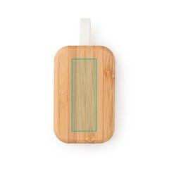 Auriculares inalámbricos con estuche de bambú | ZONA1 | 60 x 20