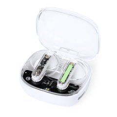Auriculares manos libres BT 5.3 Transparentes | En el auricular derecho