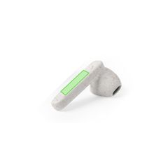 Auriculares inalámbricos en caña de trigo con carcasa | Auricular derecho zona inferior | 17 x 4