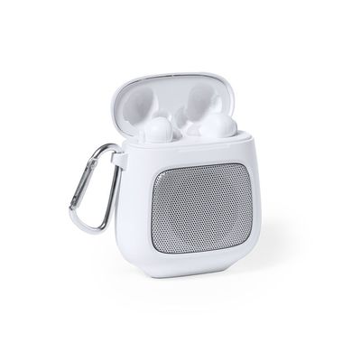 Auriculares Altavoz Bluetooth 5.0 con Base de Carga