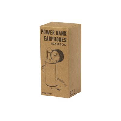 Auriculares Bluetooth con Power Bank 4.500mAh
