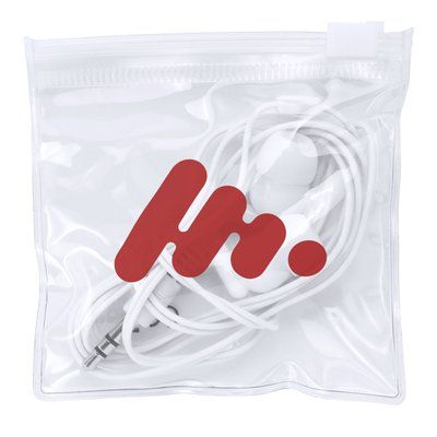 Auriculares conexión Jack y botón seguridad