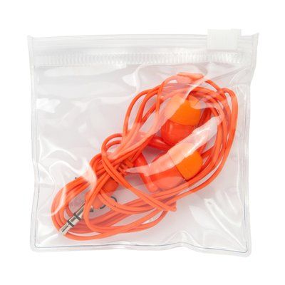 Auriculares conexión Jack y botón seguridad