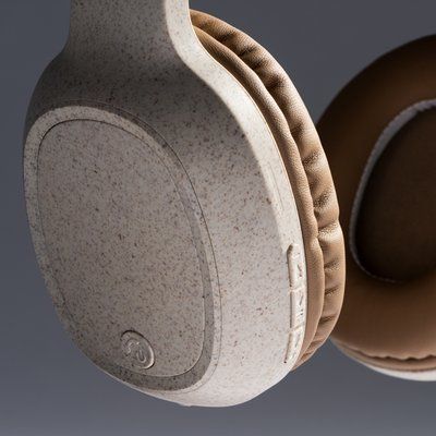 Auriculares inalámbricos almohadillas en polipiel