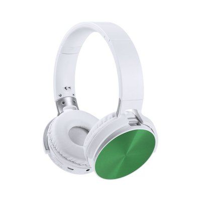 Auriculares inalámbricos con ranura para tarjeta micro sd Verde