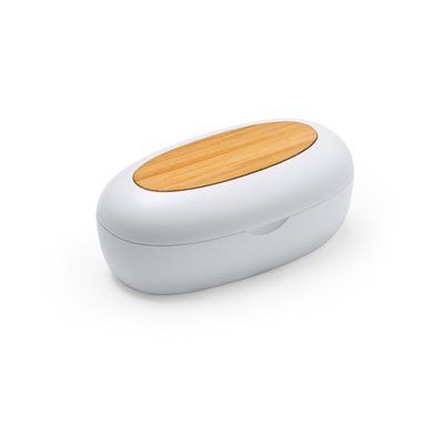 Auriculares inalámbricos con estuche reciclado y bambú