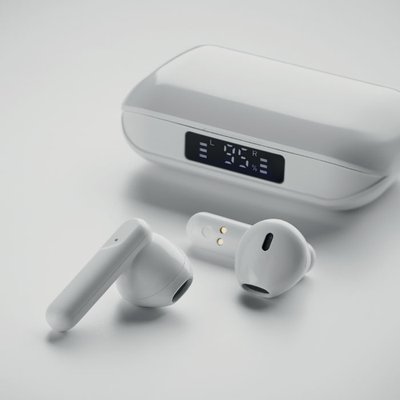 Auriculares TWS 4h RABS Pantalla Carga
