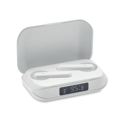 Auriculares TWS 4h RABS Pantalla Carga