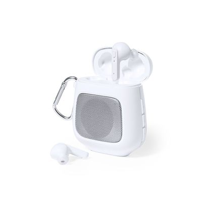 Auriculares Altavoz Bluetooth 5.0 con Base de Carga