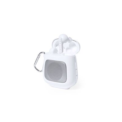 Auriculares Altavoz Bluetooth 5.0 con Base de Carga