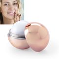 Balsamo labial de vainilla en esfera metalizada