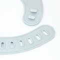 Babero ajustable de silicona con recogemigas