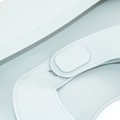 Babero ajustable de silicona con recogemigas