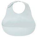 Babero ajustable de silicona con recogemigas