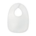 Babero de algodón Blanco