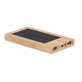 Bambú Power Bank Solar 4000 mAh