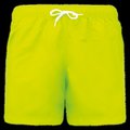 Bañador con cintura elástica Fluorescent Yellow S