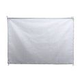Bandera tamaño XL 100x70cm en suave poliéster publicitaria Bla