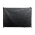Bandera tamaño XL 100x70cm en suave poliéster publicitaria Neg