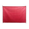 Bandera tamaño XL 100x70cm en suave poliéster publicitaria Roj