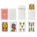 Baraja española con 50 cartas