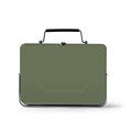 Barbacoa portátil plegable en formato maletín Verde Militar