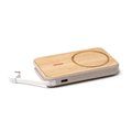 Batería externa de bambú 5000 mAh