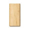 Batería externa de bambú 6000 mAh Crudo Talla Única Adulto