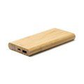 Batería externa de bambú 6000 mAh