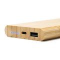 Batería externa de bambú 6000 mAh