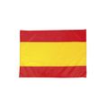 Bandera de España grande con cintas de ajuste