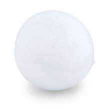 Balón inflable PVC con válvula Blanco TALLA ÚNICA ADULTO