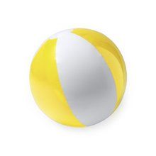 Balón PVC inflable Amarillo TALLA ÚNICA INFANTIL