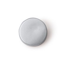 Bálsamo labial SPF15 en estuche de aluminio Plata