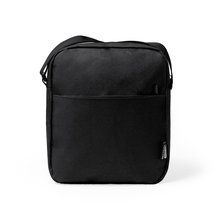 Bandolera reciclada con asa ajustable Negro