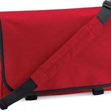 Bandolera tipo mensajero con asa ajustable Classic Red