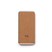 Batería externa de corcho y fibra trigo 10000 mAh Crudo Talla Única Adulto