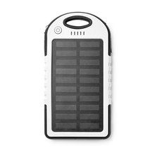 Batería externa solar con 4000mAh Blanco