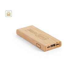 Batería Portátil 5000mAh Bambú