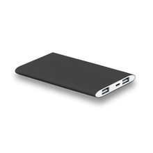 Batería portátil de aluminio Negro